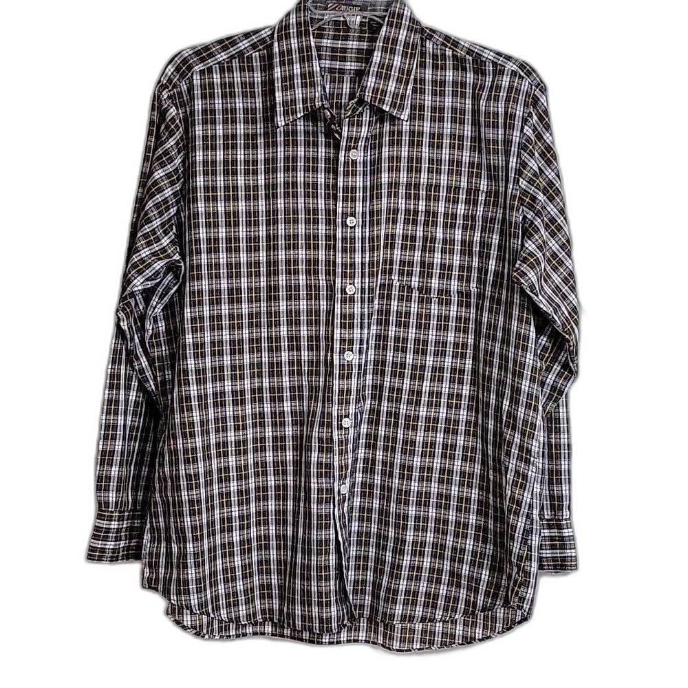 Men's long sleeve button down - size XL